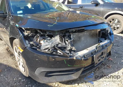 2017 Honda Civic Lx из США, поврежденный, VIN 19XFC2F54HE232328